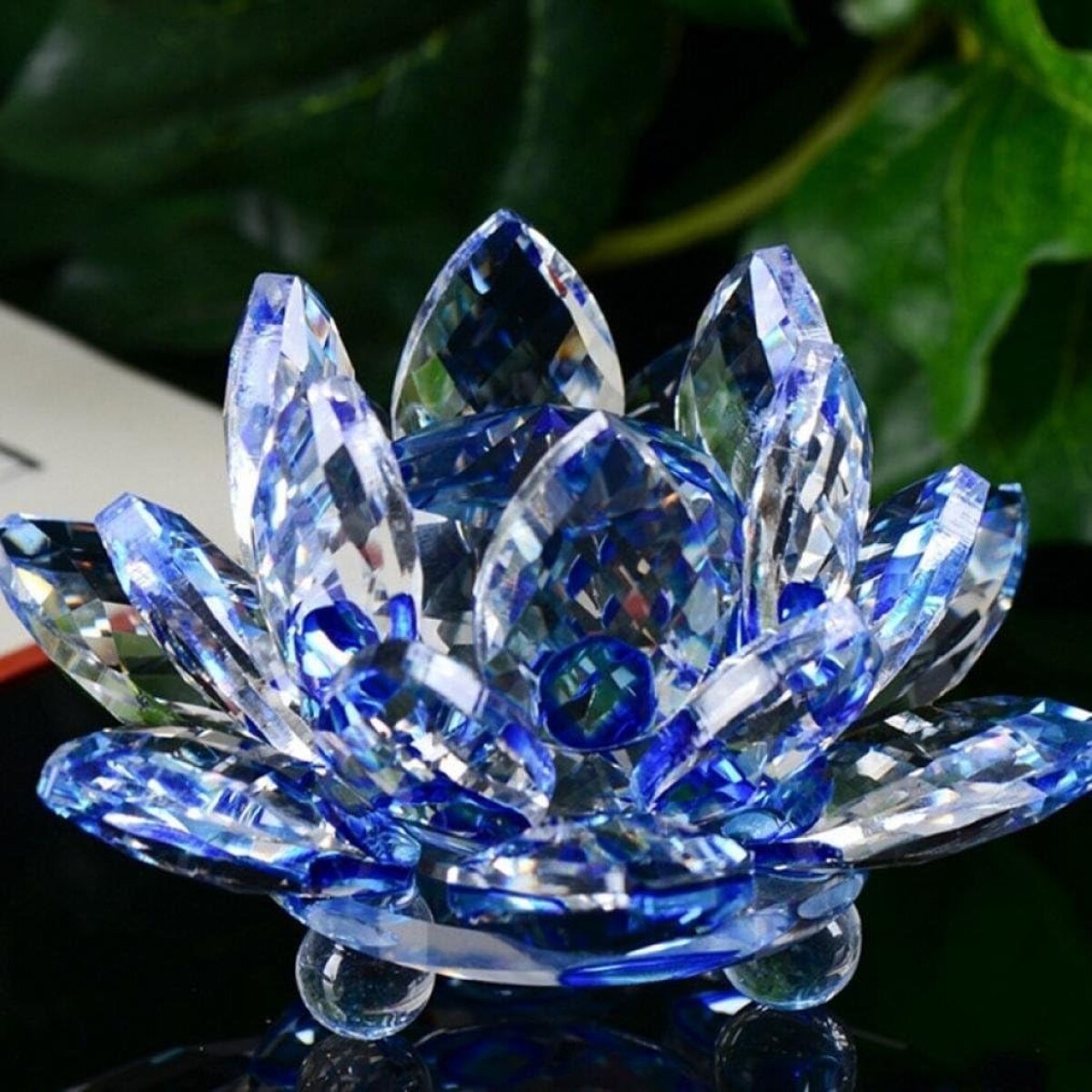 Flor De Loto Mediana - Azul 
