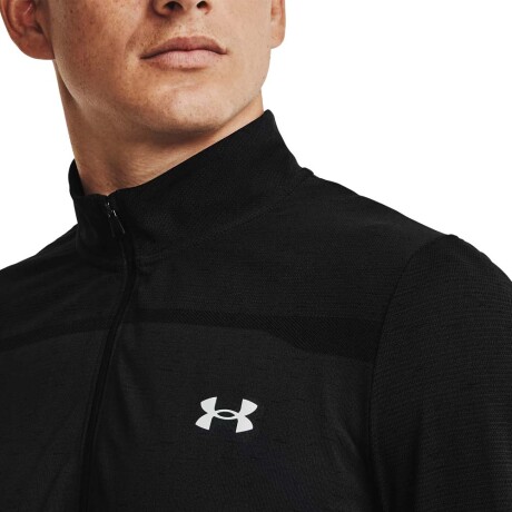 BUZO UNDER ARMOUR UA SEAMLESS 1/2 ZIP Black