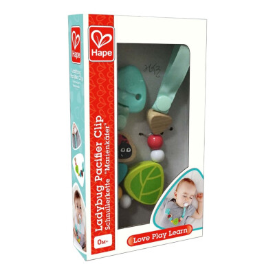 Sujeta Chupete Mariquita Hape Sujeta Chupete Mariquita Hape