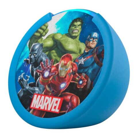 Amazon Echo Pop Kids Avengers con Alexa Parlante Inteligente para Niños Amazon Echo Pop Kids Avengers con Alexa Parlante Inteligente para Niños