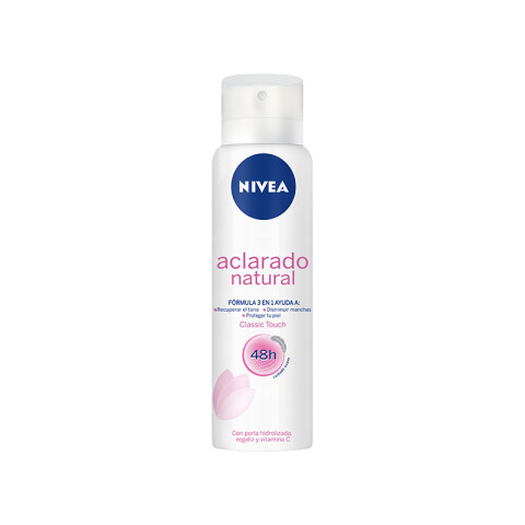 Nivea desodorante spray 150 ml -aclarado natural
