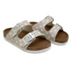 Sandalias Chill Sunday de Niños - YF24K Beige-blanco