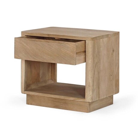 MESA DE LUZ 1C MADERA NATURAL-BEIGE ÁNGELES