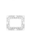 Rodal blanco rectangular 19x23cm. x100 Rodal blanco rectangular 19x23cm. x100