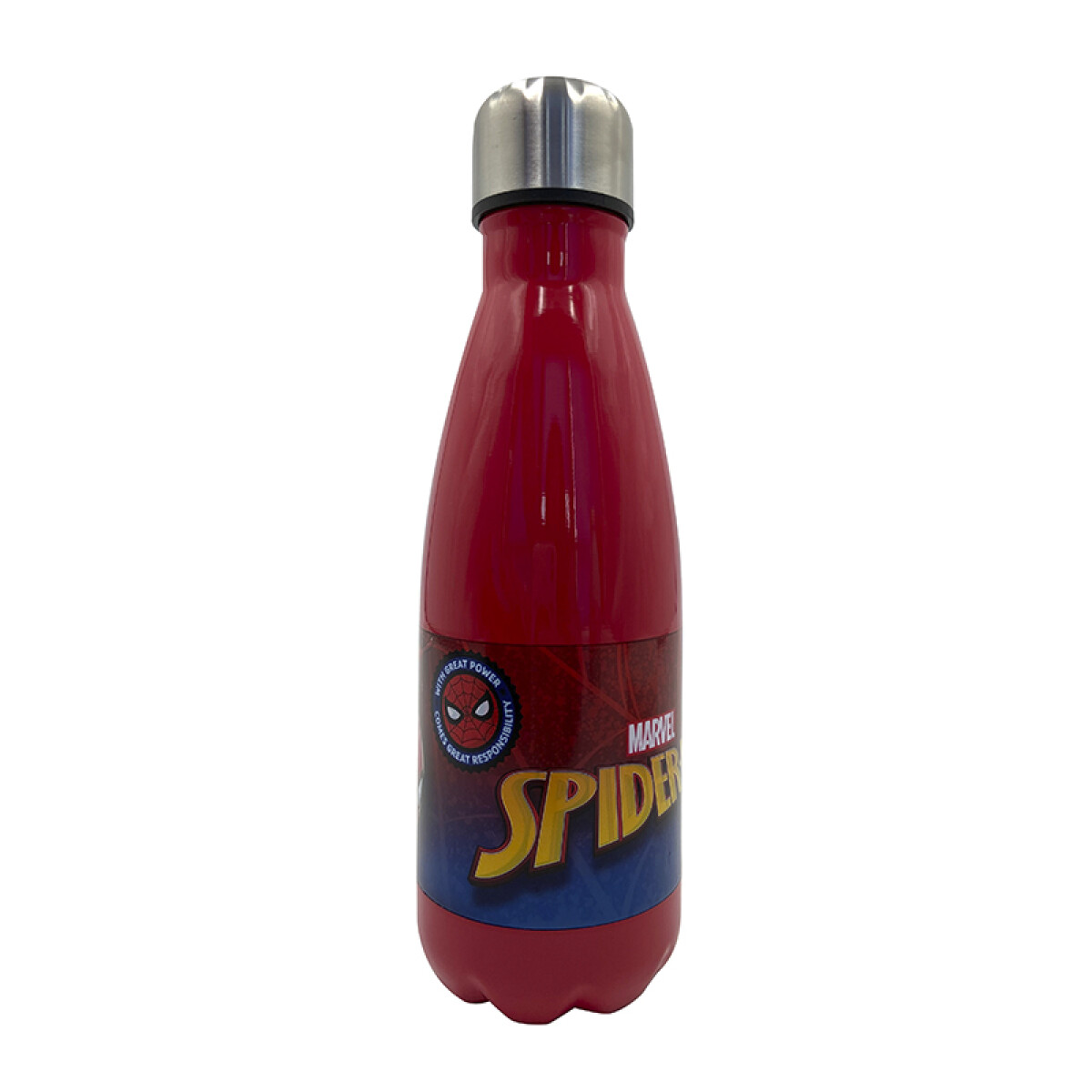 Botella Infantil Térmica Acero Inoxidable Spiderman 400ml 