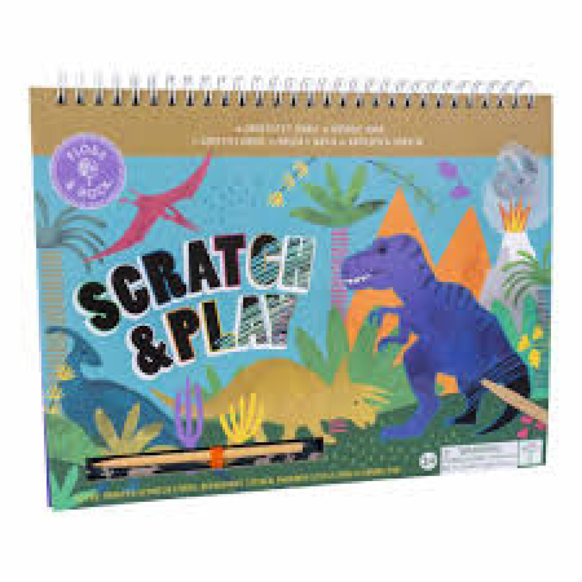 LIBRO SCRATCH & PLAY DINO 