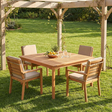 Mesa de Patio Madera de Eucalipto Ipanema