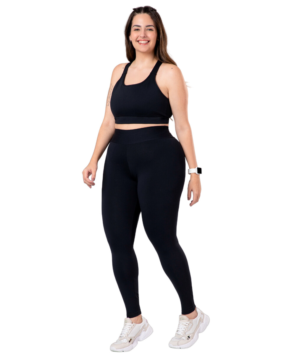 Top deportivo para dama Graphene Negro - Talle M 