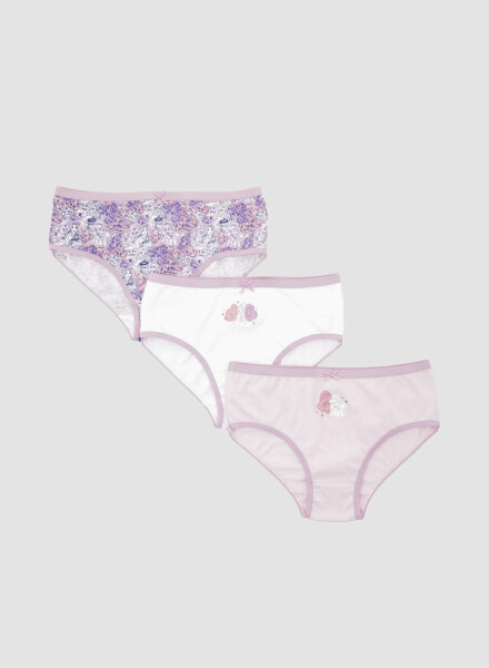 Pack x3 bombachas disney Lila