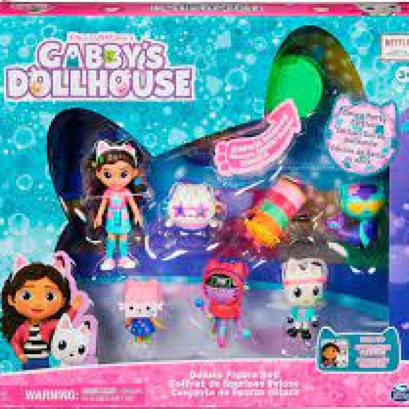 Gabby´s Dollhouse Set 7 Figuras Deluxe Con Sorpresas Gabby´s Dollhouse Set 7 Figuras Deluxe Con Sorpresas