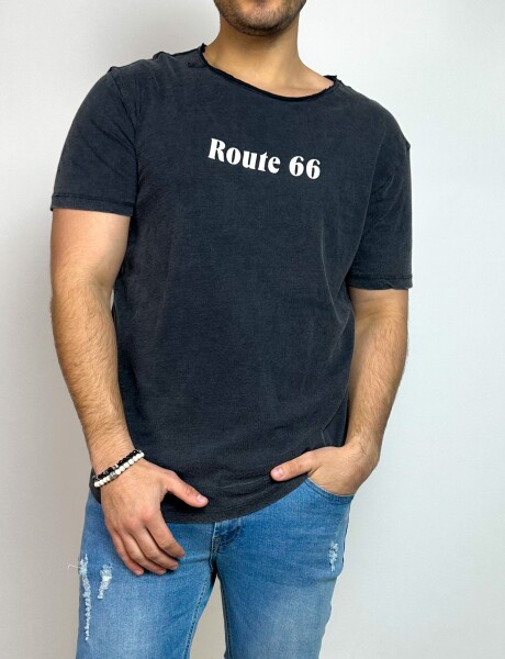 T-Shirt Marin Negro