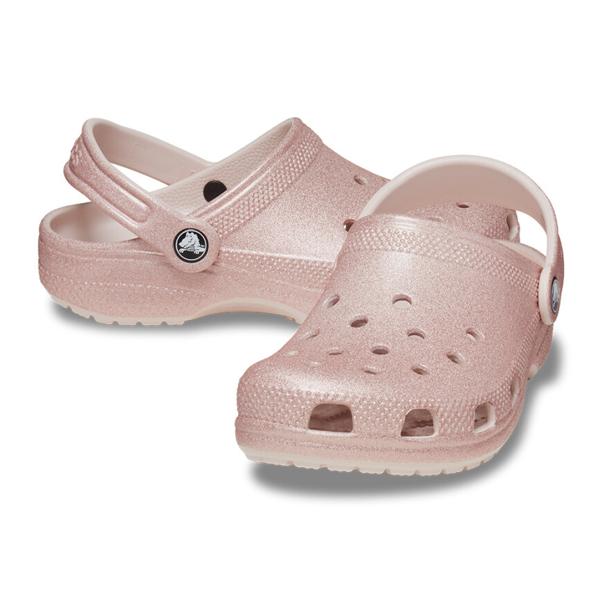 Classic Glitter Clog K - Niños Quartz Glitter