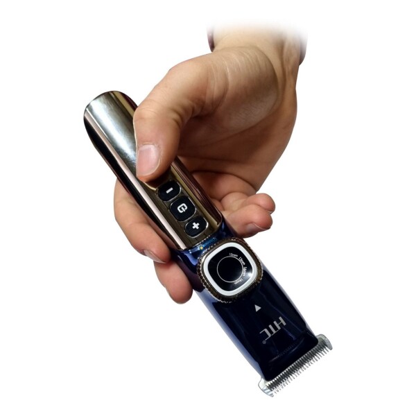 Cortapelo Cortadora Recargable Display Htc Velocidades Color Variante Azul