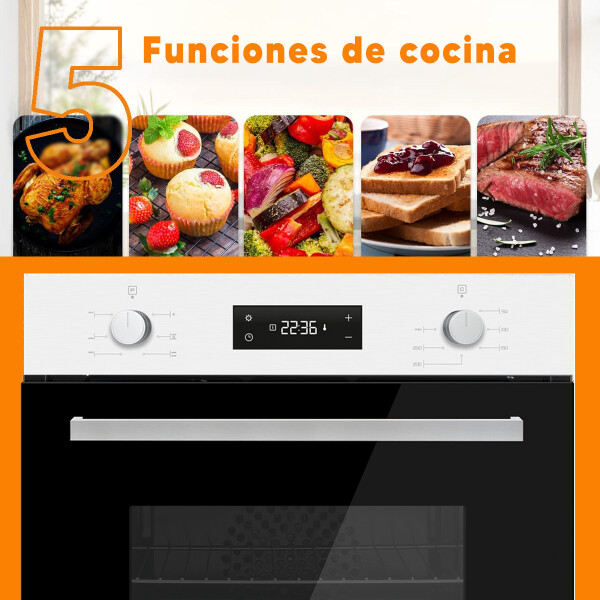 Horno De Empotrar Xion Xi-hde81x HORNO DE EMPOTRAR XION XI-HDE81X