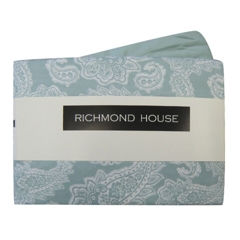 Juego Sábanas 1 Plaza Richmond House Estampadas 100% Microfibra D213A