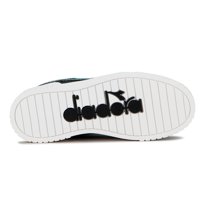 Championes Diadora Bampu Mujer Negro-rosado