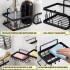 Set X5 Estante Organizador Baño Accesorio Jaboneras Adhesivo IMBACK Color Negro Set X5 Estante Organizador Baño Accesorio Jaboneras Adhesivo IMBACK Color Negro