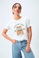 REMERA PIECE OF CAKE NORIKUMO Blanco