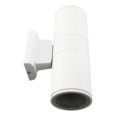 Lámpara Exterior Doble en Aluminio Lumax Modelo Stafford Blanco