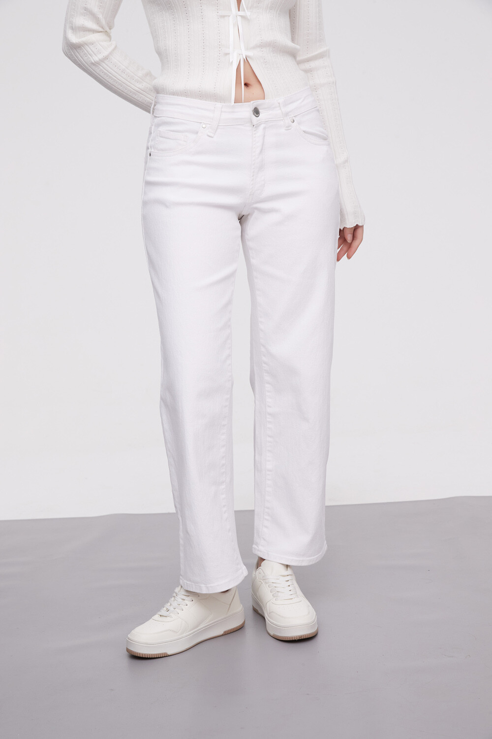 Pantalon Pompya Blanco