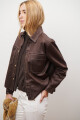 CHAQUETA PECARI MARRON