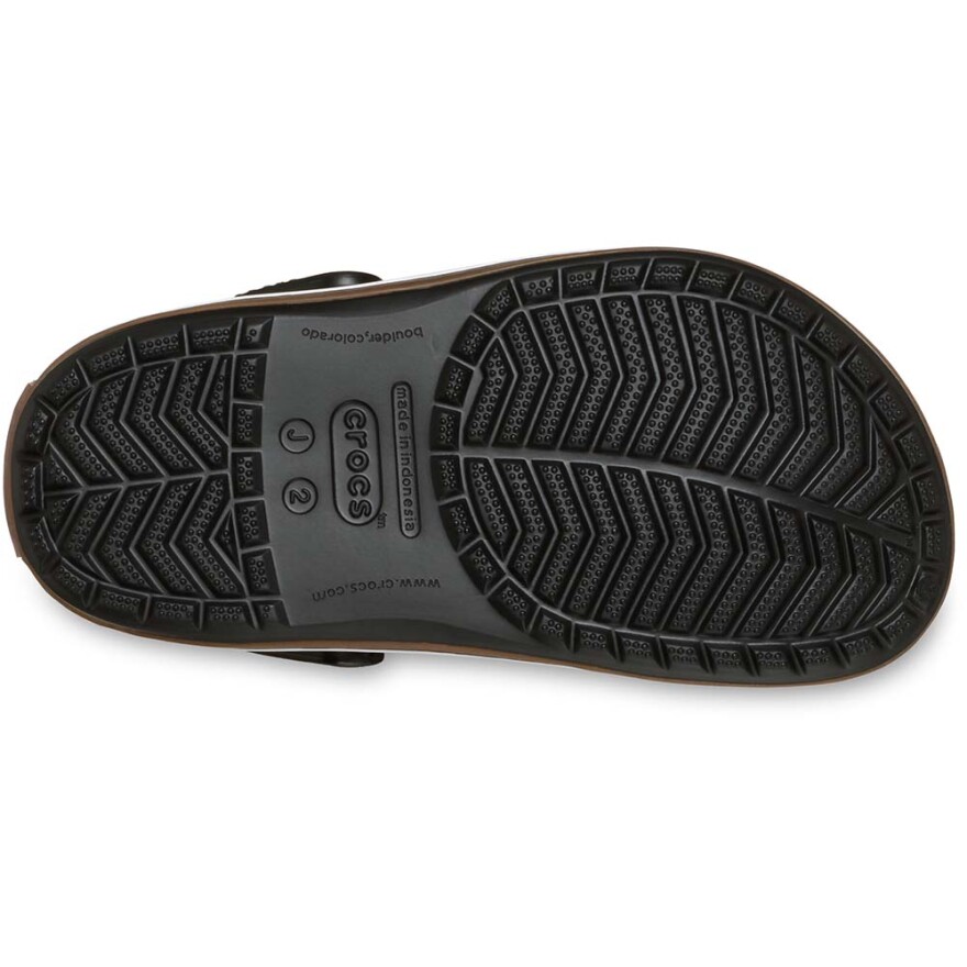 Crocs Crocband Gum Clog Niños Black
