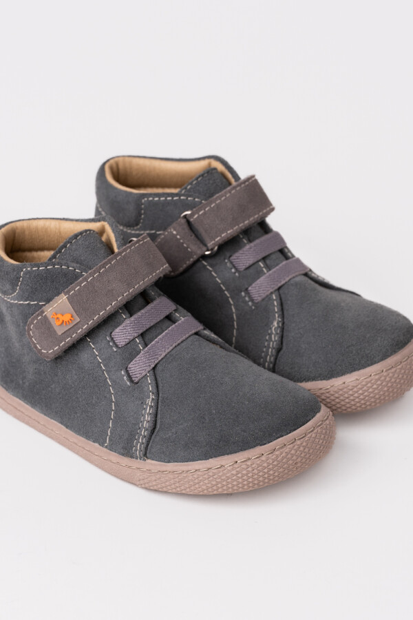 Bota cordón elástico y velcro ocean Azul