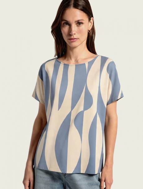 BLUSA ESTAMPADA BLUSA MM FEM