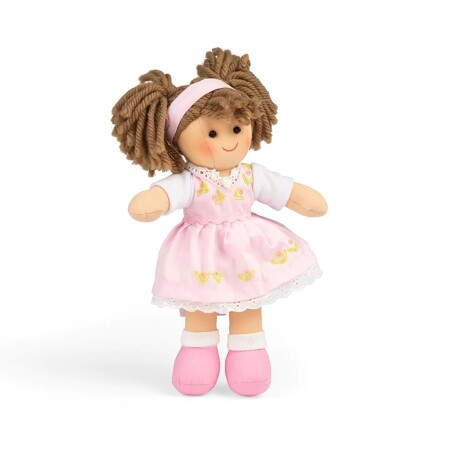 Muñeca pequeña trapo Rose
