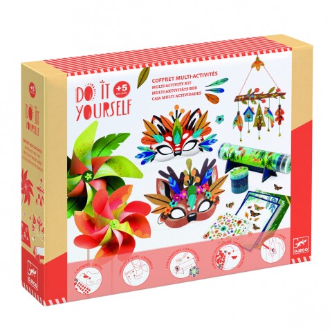 KITMANDJECO Kit De Activdades Munuales Para Niños Djeco 5+ - Nature