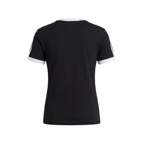 REMERA adidas 3 STRIPE TEE SLIM Black White