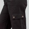 Pantalon Cargo Cropped Black