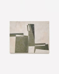 Lienzo abstracto Fida verde 118 x 94 cm