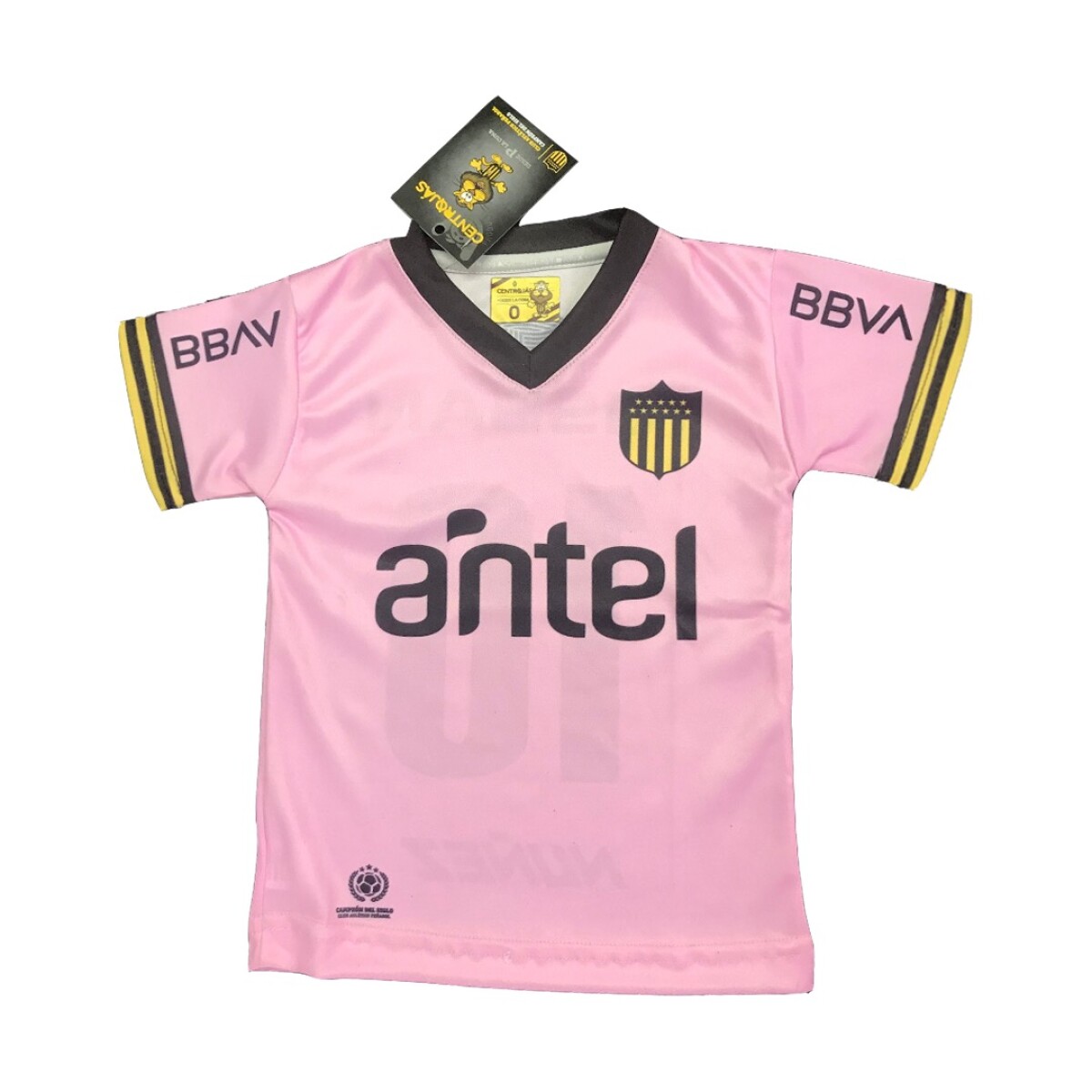 Camiseta Niño Peñarol Centrojas Oficial - ROSA 