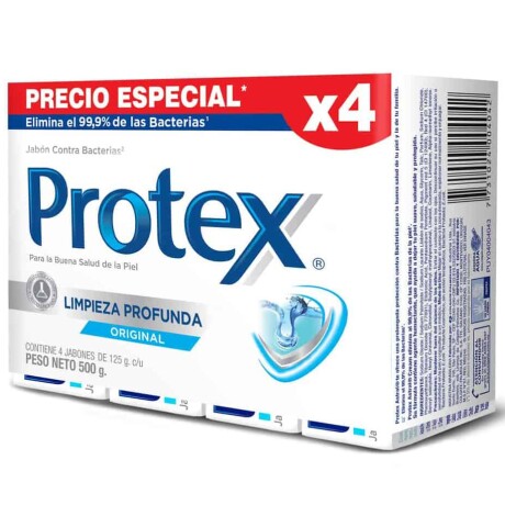 Protex Pack 4X3 Limpieza Profunda 125G Protex Pack 4X3 Limpieza Profunda 125G