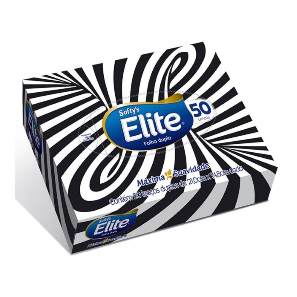 ELITE SOFTYS PAÑUELOS CJ X 50 UNID. única