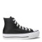 Championes Unisex Converse - All Star Plataforma Chuck Taylor Lift Negro - Blanco