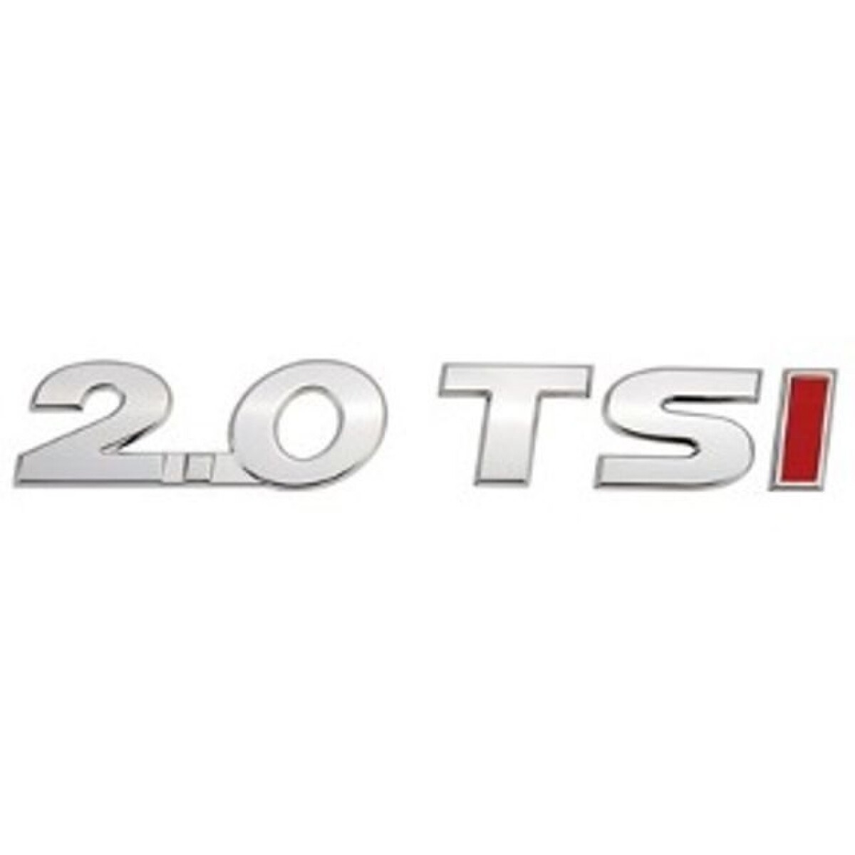 EMBLEMA "2.0 TSI" VENTO (I ROJO) 