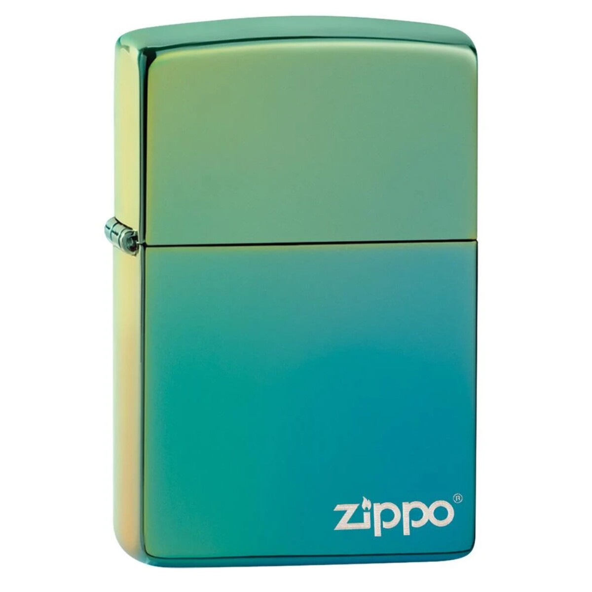 Encendedor Zippo Hp Teal con logo - 49191ZL 