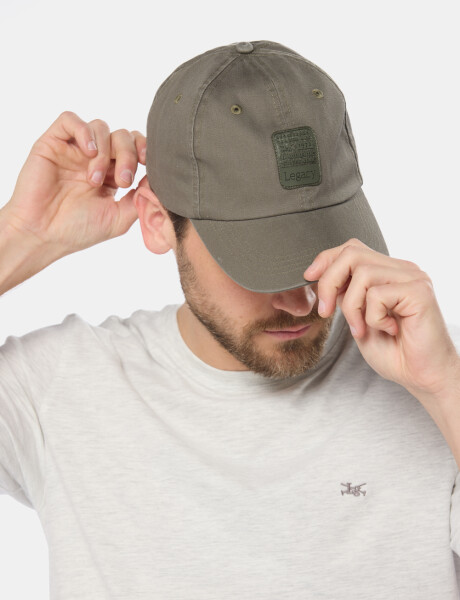 GORRO VISERA DE LONA Verde