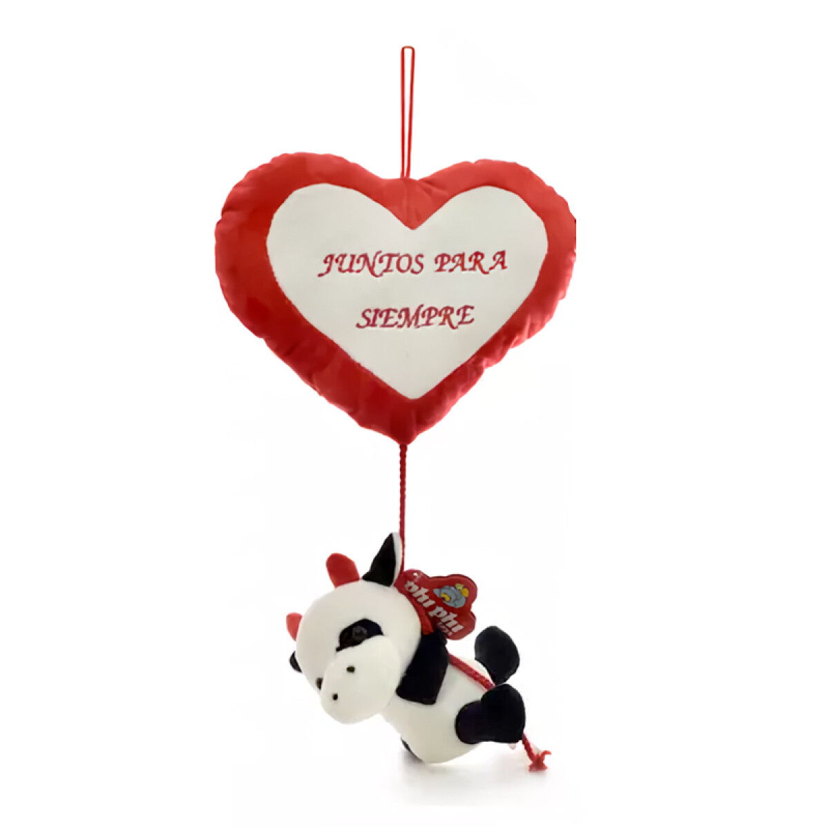 Peluche Love Colgante - Vaquita 