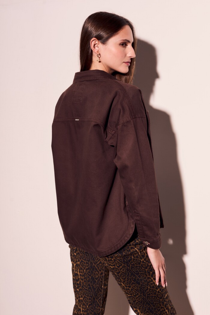 Sobrecamisa Marron