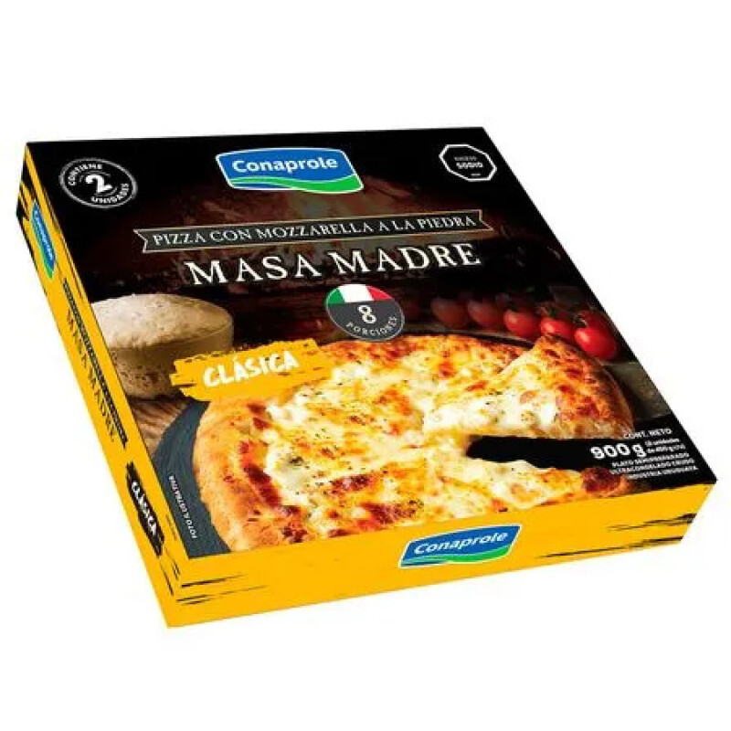 Pizza Conaprole Masa Madre 2 unidades 900 grs Pizza Conaprole Masa Madre 2 unidades 900 grs