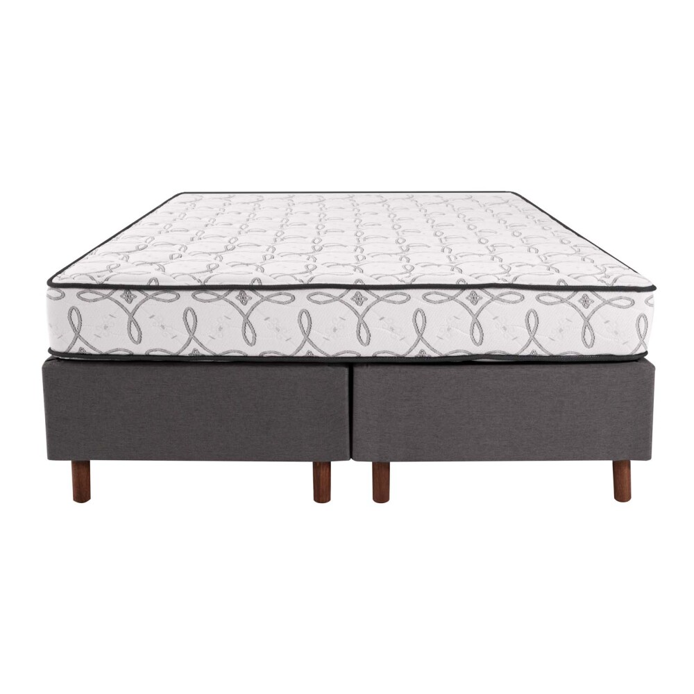SOMMIER DE ESPUMA VANILA HOME QUEEN