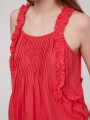 Musculosa Natasha Rojo Coral