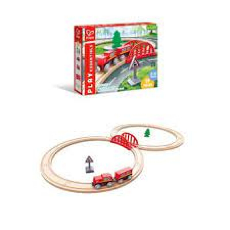 Tren Conjunto clásico de figura 8 de Hape Tren Conjunto clásico de figura 8 de Hape