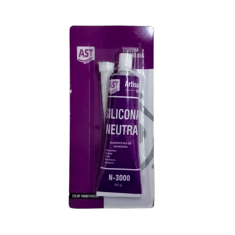 ZZ SILICONA NEUTRA TRANSPARENTE C 85G N-3000 AST ++ N/a