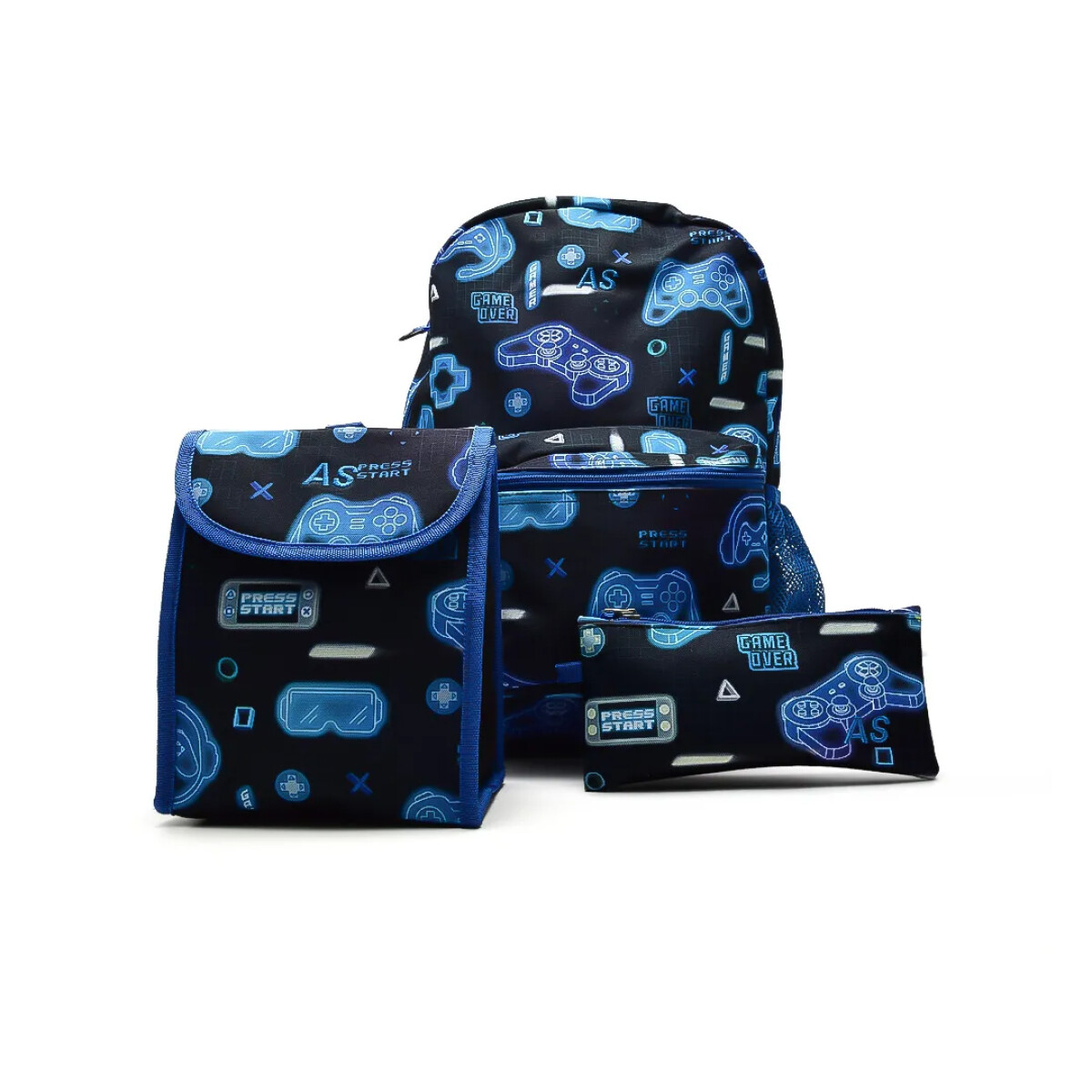 MOCHILA/BOLSO CON CARTUCHERA Y LONCHERA MIX 4.0 - AMERICAN SPORT 