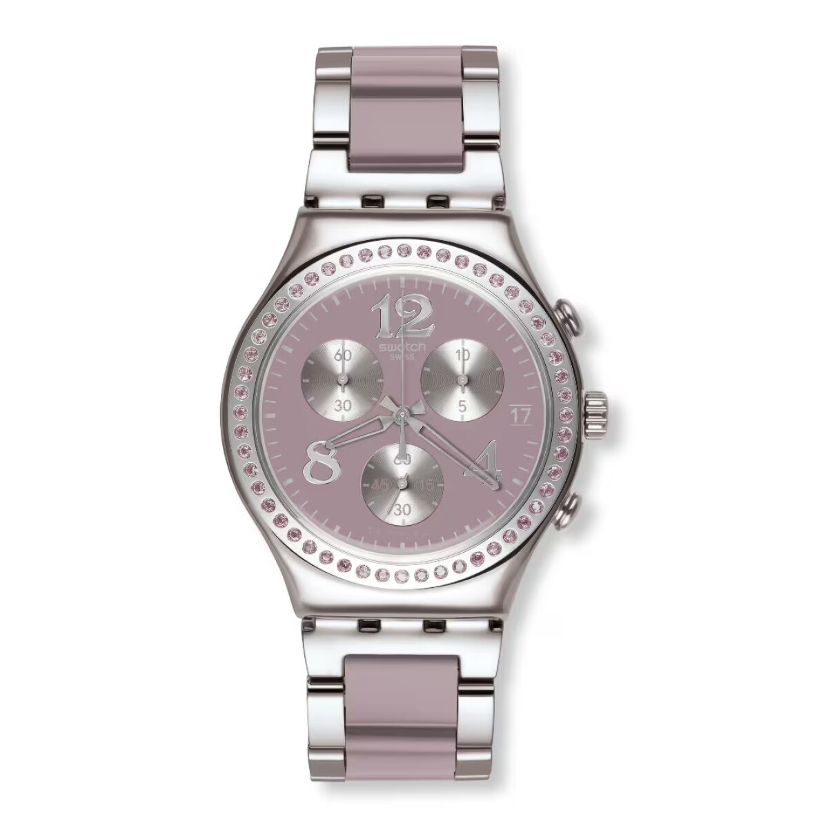 Reloj Swatch Secret Thought Beige-mauve De Acero Ycs562g 