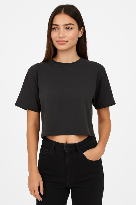 Remera Truvila Negro